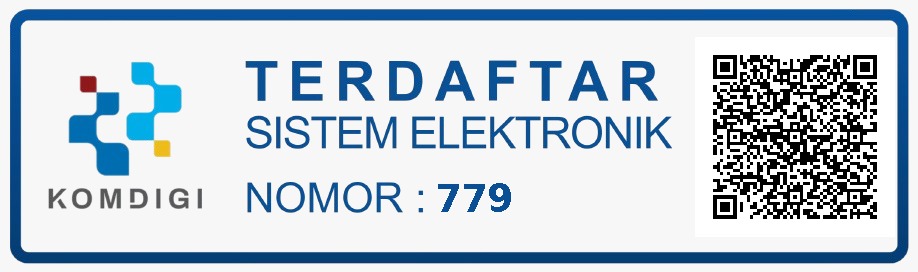 Terdaftar Sistem Elektronik Komdigi Nomor 779